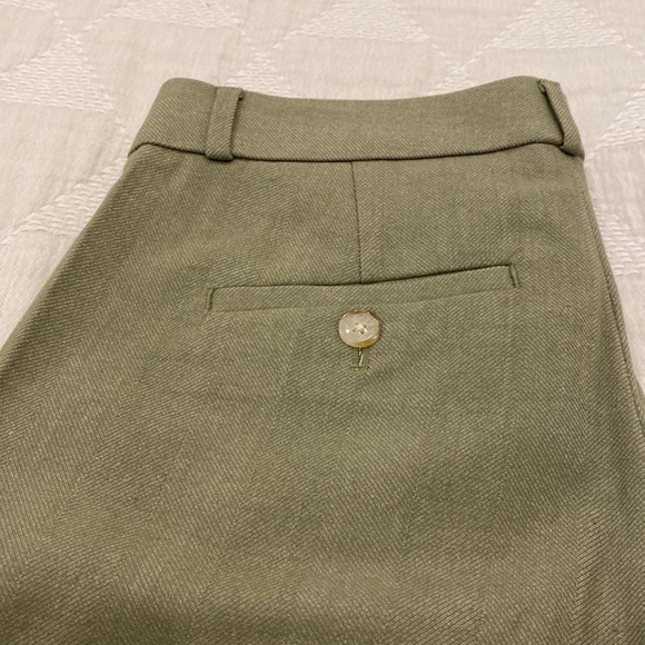 Banana Republic Logan Pant - Sage Green, Size 00P - Picture 4 of 7